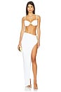 view 5 of 6 Isolde Maxi Skirt in White