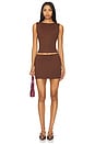 view 5 of 6 FALDA MORGAN MINI in Brown