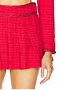 view 5 of 5 Alina Mini Skirt in Rose Red