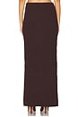 view 4 of 6 Agnese Maxi Skirt in Brown