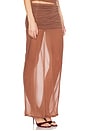 view 2 of 6 Bella Maxi Skirt in Brown