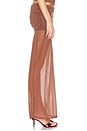 view 3 of 6 Bella Maxi Skirt in Brown