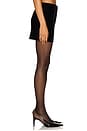 view 3 of 6 x Emma Rose Morgan Velvet Mini Skirt in Black
