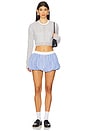view 5 of 6 Emily Skirt in Bue Stripe