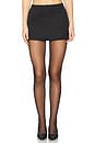 view 1 of 6 Jean Mini Skirt in Black
