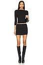 view 5 of 6 Maxime Skirt in Black