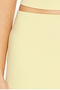 view 6 of 6 Morgan Mini Skirt in Light Yellow