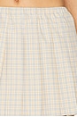 view 6 of 6 Alaina Mini Skirt in Yellow Plaid
