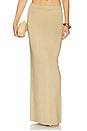 Carla Maxi Skirt in Gold