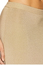 view 6 of 6 Carla Maxi Skirt in Gold
