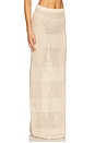 view 2 of 6 Aneta Maxi Skirt in Sand