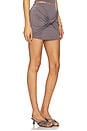 view 2 of 6 Leah Mini Skirt in Slate Grey