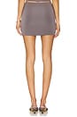 view 4 of 6 Leah Mini Skirt in Slate Grey