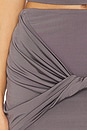 view 6 of 6 Leah Mini Skirt in Slate Grey