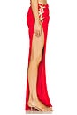 view 2 of 6 Isolde Maxi Skirt in Red