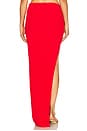 view 4 of 6 Isolde Maxi Skirt in Red