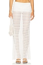 view 1 of 6 Nadina Maxi Skirt in White