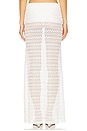 view 4 of 6 Nadina Maxi Skirt in White