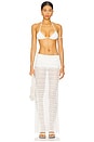 view 5 of 6 Nadina Maxi Skirt in White