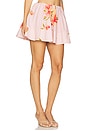 view 2 of 6 Petal Mini Skirt in Pink Nola Floral