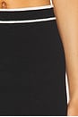 view 6 of 6 Azariah Mini Skirt in Black & White