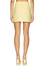view 4 of 6 Reid Mini Skirt in Light Yellow