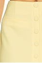 view 6 of 6 Reid Mini Skirt in Light Yellow
