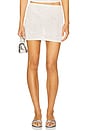 Dahlia Mini Skirt in White