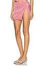 view 3 of 6 Selma Mini Skirt in Light Pink Sequin