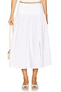 view 2 of 7 Mac Midi Skirt in White