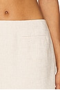 view 6 of 6 Beatrice Mini Skirt in Natural