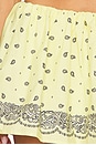 view 6 of 6 Amelia Mini Skirt in Butter Yellow
