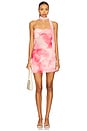 view 5 of 6 Mariah Mini Skirt in Coral Floral