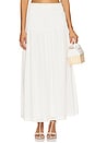 view 1 of 6 Alessia Maxi Skirt in White