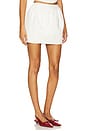 view 2 of 6 Jacqueline Mini Skirt in White
