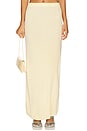 view 1 of 6 Elsy Maxi Skirt in Pale Yellow
