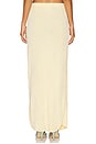 view 4 of 6 Elsy Maxi Skirt in Pale Yellow