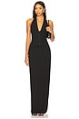 view 5 of 6 Cassie Maxi Skirt in Black