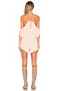 view 3 of 3 Malia Romper in Papaya