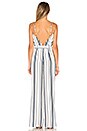 view 3 of 3 Charisma Jumpsuit in Blue Stripe