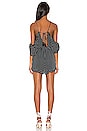 view 3 of 3 Malia Romper in Black & White Dot
