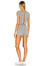 view 3 of 3 Tracey Romper in Heather Grey