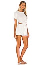 view 2 of 4 Kyle Cut Out Romper in White