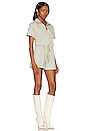 view 2 of 4 Everyday Terry Romper in Sage Green