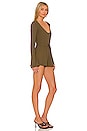 view 2 of 3 Sean Romper in Dark Olive