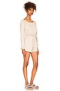 view 2 of 3 Avi Romper in Feather Grey
