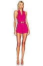 view 4 of 4 VIVIAN 롬퍼 in Bright Pink