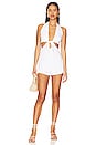 view 1 of 3 Forget Me Knot Romper in White