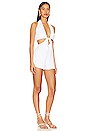 view 2 of 3 Forget Me Knot Romper in White