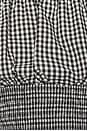 view 4 of 4 Valerie Romper in Black & White Gingham